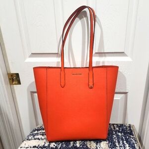 Michael Kors Vibrant Orange Tote